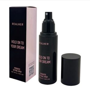 NIB REALHER Hold on to Your Dream Prebiotic Setting Spray Sealed
